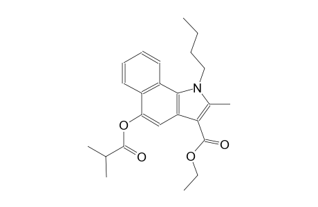 ethyl 1-butyl-5-(isobutyryloxy)-2-methyl-1H-benzo[g]indole-3-carboxylate