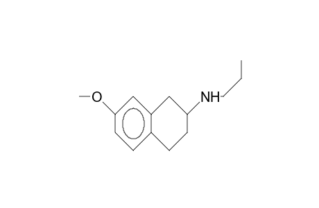 7-Methoxy-2-(N-propyl-propionamido)-1,2,3,4-tetrhalene