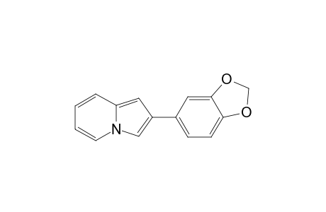 2-(1,3-Benzodioxol-5-yl)indolizine