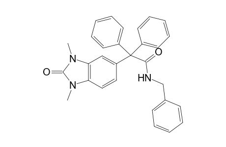 1H-1,3-Benzimidazole-5-acetamide, 2,3-dihydro-1,3-dimethyl-2-oxo-.alpha.,.alpha.-diphenyl-N-(phenylmethyl)-