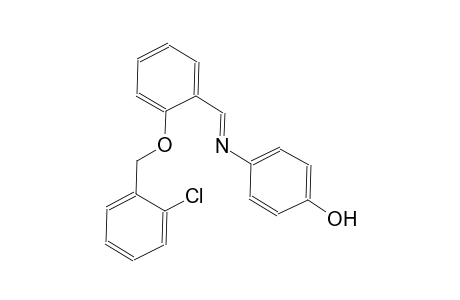 phenol, 4-[[(E)-[2-[(2-chlorophenyl)methoxy]phenyl]methylidene]amino]-