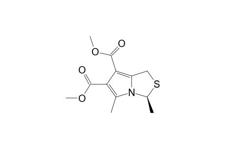 (3S)-3,5-dimethyl-1,3-dihydropyrrolo[1,2-c]thiazole-6,7-dicarboxylic acid dimethyl ester