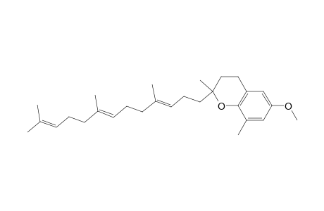 2H-1-Benzopyran, 3,4-dihydro-6-methoxy-2,8-dimethyl-2-(4,8,12-trimethyl-3,7,11-trideca trienyl)-