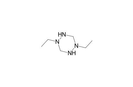 1,2,4,5-Tetrazine, 1,4-diethylhexahydro-