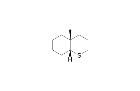 10-Methyl-cis-1-thiadecalin