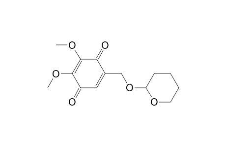 2,3-Dimethoxy-5-(2-oxanyloxymethyl)cyclohexa-2,5-diene-1,4-dione