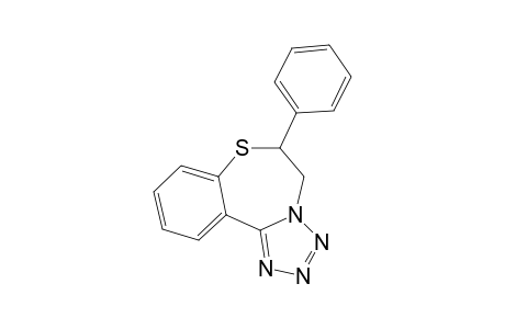 6-Phenyl-5,6-dihydrotetrazolo[1,5-d][1,4]benzothiazepine