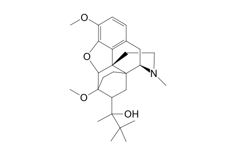 7-[(1'-Hydroxy-1'-t-butyl)ethyl]-4,5-epoxy-18,19-dihydro-3,6-dimethoxy-17-methyl-6,14-ethenomorphinane