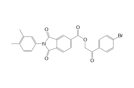 1H-isoindole-5-carboxylic acid, 2-(3,4-dimethylphenyl)-2,3-dihydro-1,3-dioxo-, 2-(4-bromophenyl)-2-oxoethyl ester