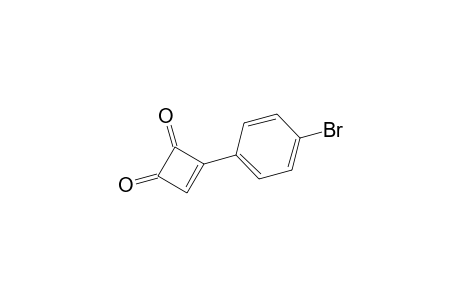 3-(4-Bromophenyl)-3-cyclobuten-1,2-dione