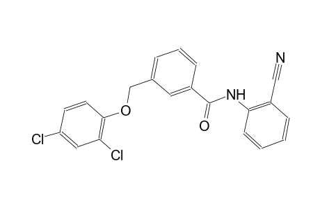 N-(2-cyanophenyl)-3-[(2,4-dichlorophenoxy)methyl]benzamide