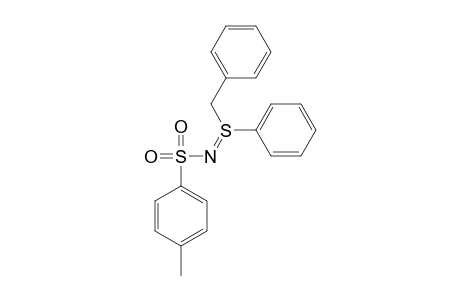 Sulfilimine, N-[(4-methylphenyl)sulfonyl]-S-phenyl-S-(phenylmethyl)-