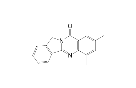 6,8-Dimethylisoindolo[1,2-b]quinazolin-10(12H)-one