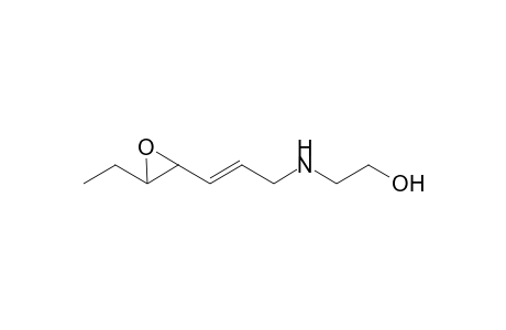 2-[3'-(3"-Ethyl-1"-oxiranyl)allylamino]-ethanol