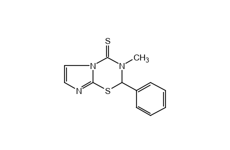 3-METHYL-2-PHENYL-2H-IMIDAZO[2,1-b]-1,3,5-THIADIAZINE-4(3H)-THIONE