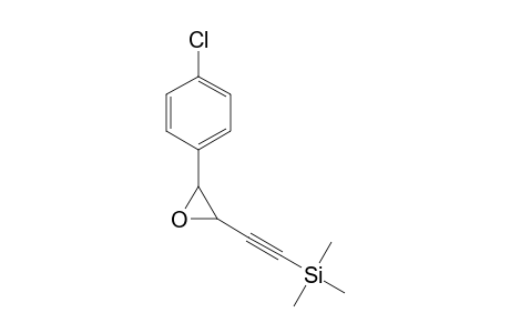 3-(4-Chlorophenyl)-2-[(trimethylsilyl)ethynyl]oxirane