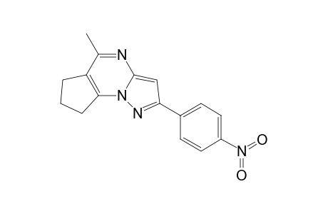 5-Methyl-2-(4-nitrophenyl)-7,8-dihydro-6H-cyclopenta[e]pyrazolo[1,5-a]pyrimidine