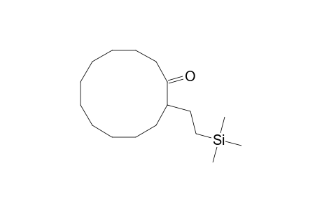 2-(2-trimethylsilylethyl)-1-cyclododecanone