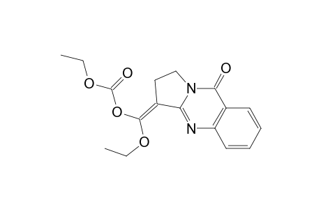 Carbonic acid, (1,2-dihydro-9-oxopyrrolo[2,1-b]quinazolin-3(9H)-ylidene)ethoxymethyl ethyl ester