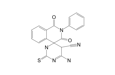 6'-AMINO-1,3-DIOXO-2-PHENYL-2'-THIOXO-2,2',3,5'-TETRAHYDRO-1H,3'H-SPIRO-(ISOQUINOLINE-4,4'-PYRIMIDINE)-5'-CARBONITRILE