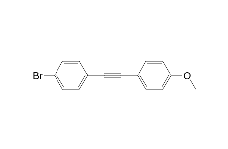 1-Bromo-4-((4-methoxyphenyl)ethynyl)benzene