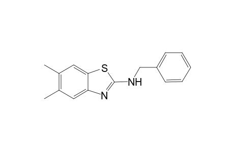 5,6-N-benzyl-5,6-dimethylbenzothiazole-2-amine