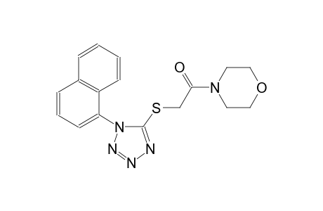 4-({[1-(1-naphthyl)-1H-tetraazol-5-yl]sulfanyl}acetyl)morpholine