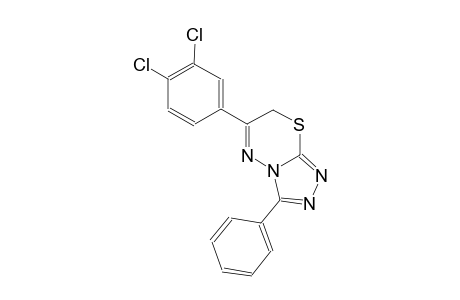 6-(3,4-dichlorophenyl)-3-phenyl-7H-[1,2,4]triazolo[3,4-b][1,3,4]thiadiazine