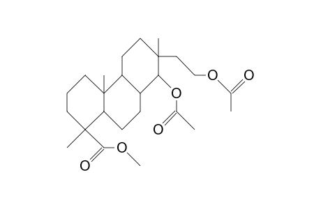 14,16-Diacetoxy-18-epi-isopimaranoic acid, methyl  ester