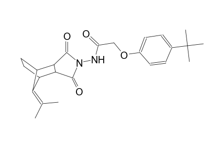 2-(4-tert-butylphenoxy)-N-[10-(1-methylethylidene)-3,5-dioxo-4-azatricyclo[5.2.1.0~2,6~]dec-4-yl]acetamide