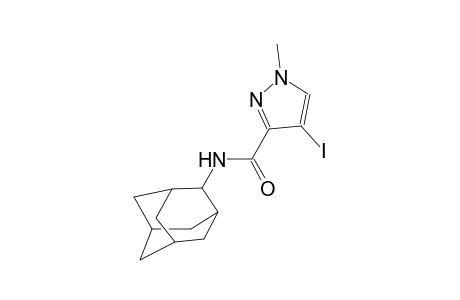 N-(2-adamantyl)-4-iodo-1-methyl-1H-pyrazole-3-carboxamide