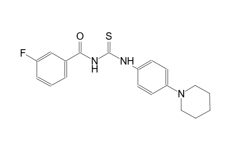 thiourea, N-(3-fluorobenzoyl)-N'-[4-(1-piperidinyl)phenyl]-