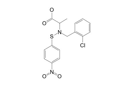 N-4-NITROPHENYLSULFENYL-N-2-CHLOROBENZYL-L-ALANINE