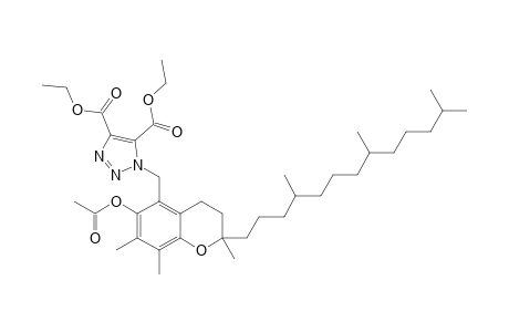 DIETHYL-1-[6-ACETOXY-2,7,8-TRIMETHYL-2-(4,8,12-TRIMETHYLTRIDECYL)-CHROMAN-5-YLMETHYL]-1H-1,2,3-TRIAZOLE-4,5-DICARBOXYLATE