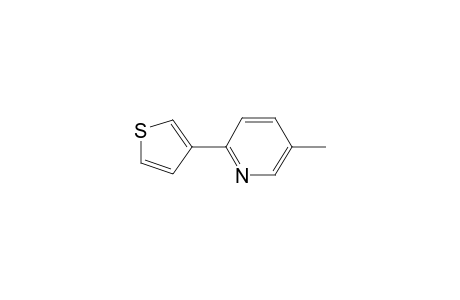 5-Methyl-2-(3-thienyl)pyridine