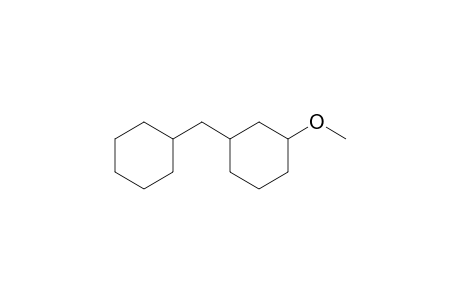 1-(Cyclohexylmethyl)-3-methoxycyclohexane
