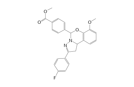 benzoic acid, 4-[2-(4-fluorophenyl)-1,10b-dihydro-7-methoxypyrazolo[1,5-c][1,3]benzoxazin-5-yl]-, methyl ester