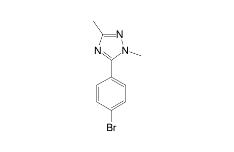 5-(4-BROMOPHENYL)-1,3-DIMETHYL-1H-1,2,4-TRIAZOLE