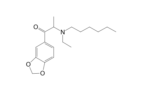 N-Ethyl-N-hexyl-1-(3,4-methylenedioxyphenyl)-2-amino-1-propanone
