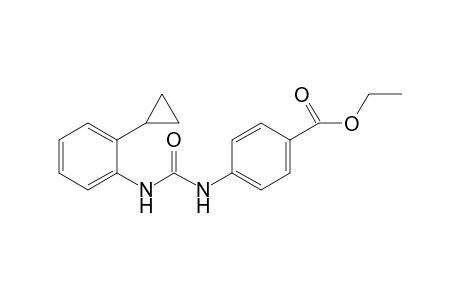 Ethyl 4-([[(2-cyclopropylphenyl)amino]carbonyl]amino)benzoate