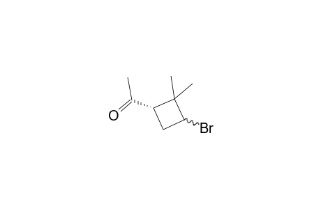 3-Acetyl-1-bromo-2,2-dimethylcyclobutane