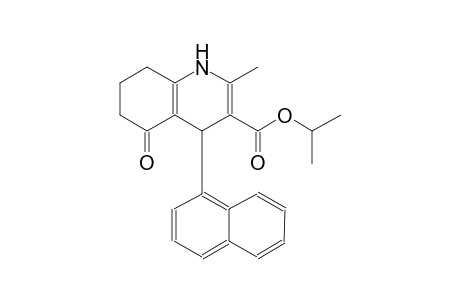 isopropyl 2-methyl-4-(1-naphthyl)-5-oxo-1,4,5,6,7,8-hexahydro-3-quinolinecarboxylate