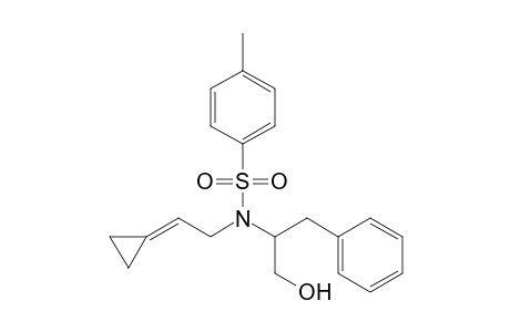 2-[N-(2'-Cyclopropylideneethyl)-N-(tosylamino)]-3-phenylpropanol