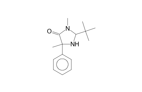 2-tert-Butyl-3,5-dimethyl-5-phenyl-4-imidazolidinone