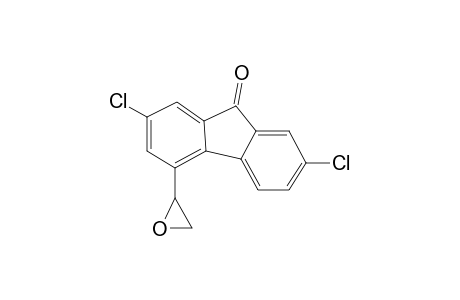 2,7-Dichloro-9-keto-4-fluorenylethylene oxide