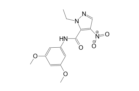 N-(3,5-dimethoxyphenyl)-1-ethyl-4-nitro-1H-pyrazole-5-carboxamide
