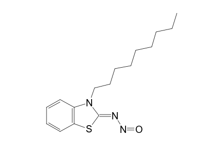 (NZ)-N-(3-nonyl-1,3-benzothiazol-2-ylidene)nitrous amide