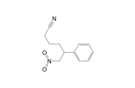6-Nitro-5-phenylhexanenitrile