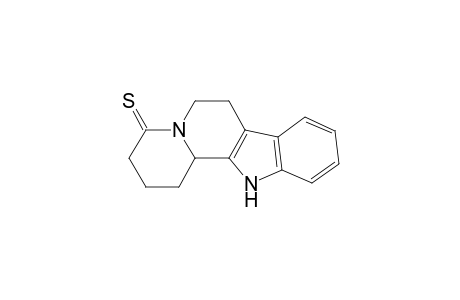 Indolo[2,3-a]quinolizine-4(1H)-thione, 2,3,6,7,12,12b-hexahydro-, (.+-.)-
