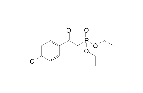 Diethyl 2-(p-chlorophenyl)-2-(oxoethyl)phosphonate